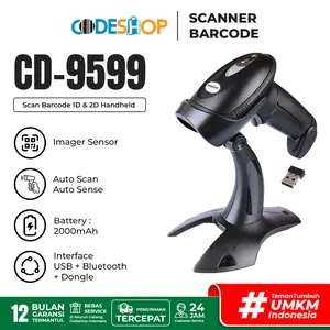 Codeshop CD-9599 / CD9599 / CD 9599 Scanner Barcode Auto Scan