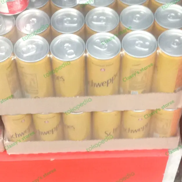 minuman schweppes tonic water 250 ml 24 can 0