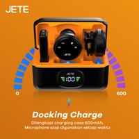 Gambar JETE Microphone Wireless MP1 Magnetic Type C with Adapter Lightning Mikrofon Mic Clip On Plug and Play with Charging Dock dari JETE Authorized Store Kota Administrasi Jakarta Pusat 4 Tokopedia