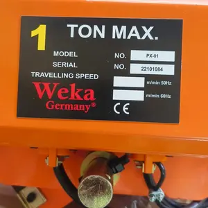 Electric trolley 1 ton 380V Weka Germany