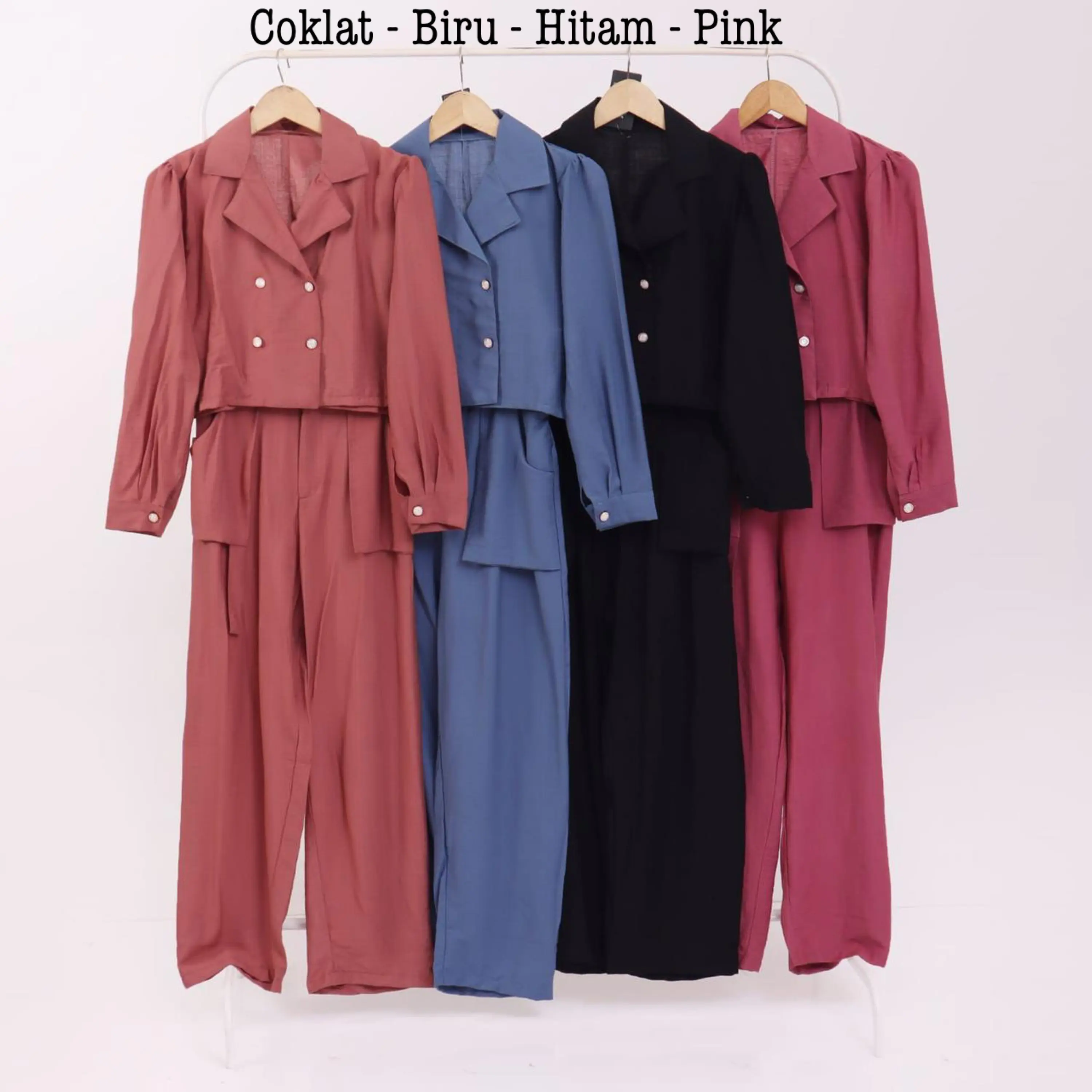 [ Siro ] Setelan Panjang Wanita Polos Jevinca Linen Halus Premium || Setelan Wanita Kekinian / One set /  / Setelan cargo / Setelan Kulot / Setelan crop / Setelan terbaru / Pakaian wanita / Setelan motif / Set korea style / Setelan Rok / Setelan Modis