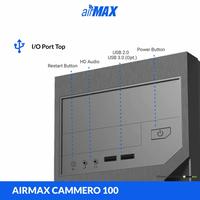 Gambar CASING AIRMAX Cammero 100 - Mid Tower mATX Case (include PSU 500w) dari Techno Computer Bali Kota Denpasar 5 Tokopedia
