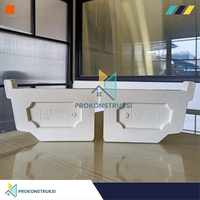Gambar Tutup Talang Air Alderon - Putih (Kanan & Kiri) dari Alderon Polycarbonate Kota Tangerang Selatan 3 Tokopedia