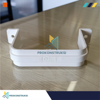 Gambar Klem Pipa Kotak untuk Talang Alderon dari Alderon Polycarbonate Kota Tangerang Selatan 5 Tokopedia