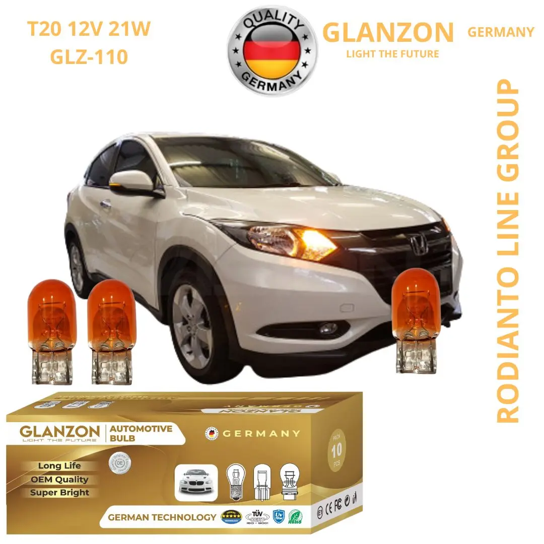 BOHLAM LAMPU SEIN NEW AVANZA VELOZ T20 12V 21W KAKI 1 AMBER - YELLOW
