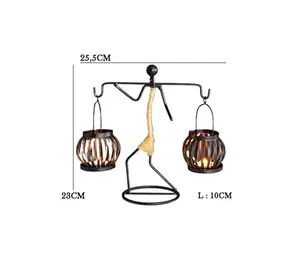 Unik Candle Holder/Tempat Lilin Hiasan Meja Makan/Candle stick Women