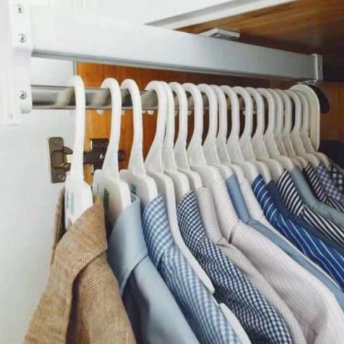 Gantungan Baju Tarik + Rel / Rak Lemari Pakaian Wardrobe Gantung - Shop ...