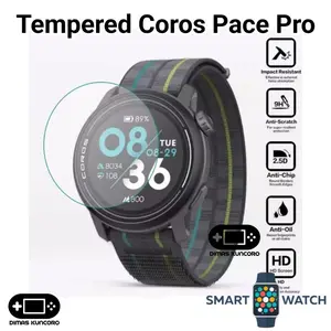 Tempered Coros Pace PRO anti gores glass screen protector guard