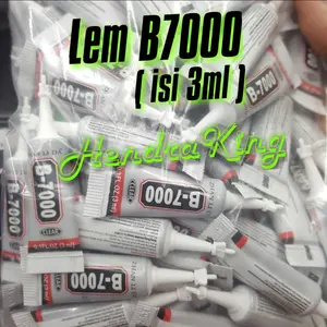 lem lcd Layar touchscreen bening b7000 3 mili