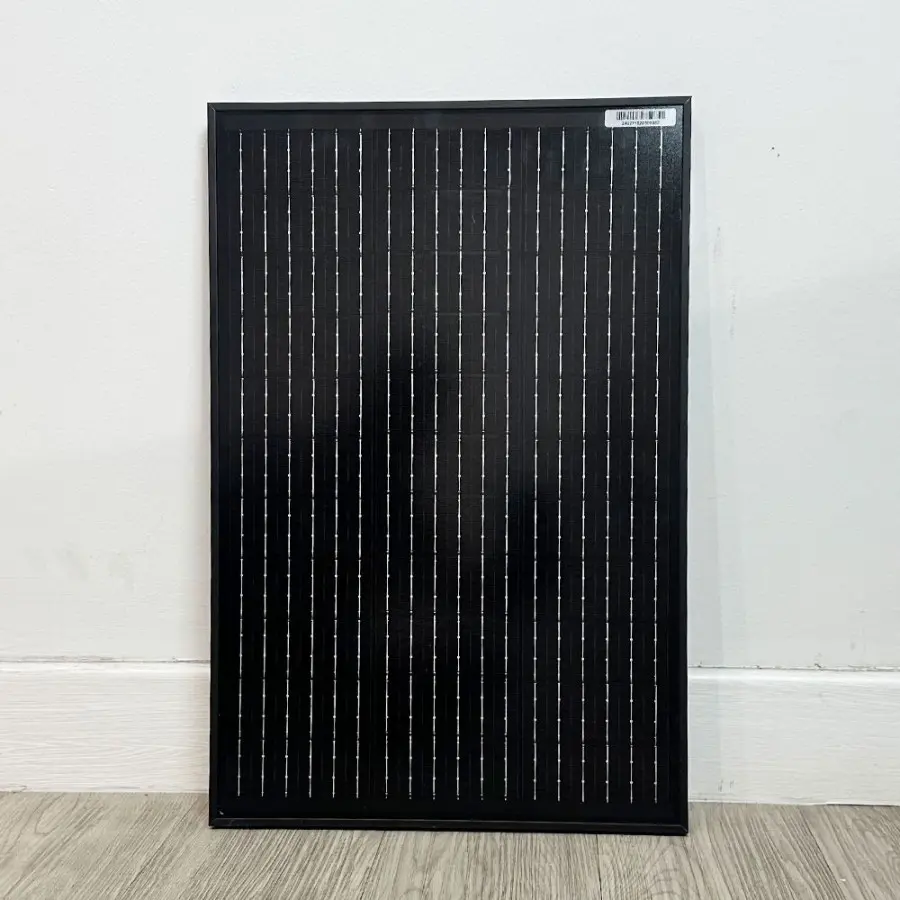 SOLAR PANEL SOLAR CELL PV MODUL 30WP MONOCRYSTALLINE SOLANA BLACK PANEL SURYA MONOCRYSTALINE SOLANA 30WP ORIGINAL