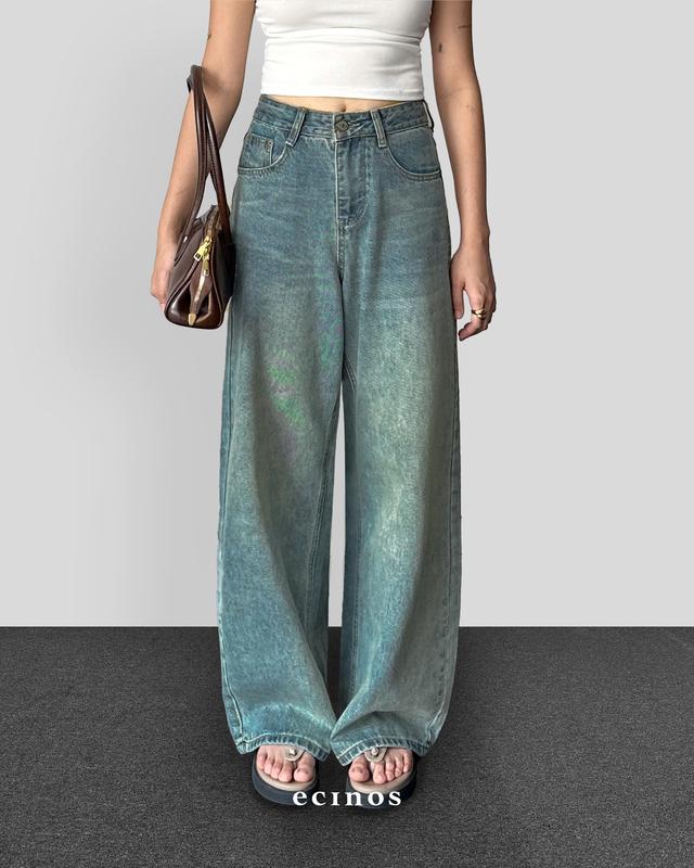 ECINOS - DENIM Wide Jeans 0