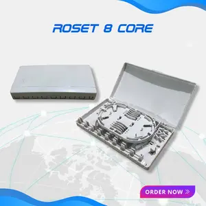 Roset Fiber Optic 8 CORE / Roset FTTH 8 core / OTB Wall 8 Core SC kosongan