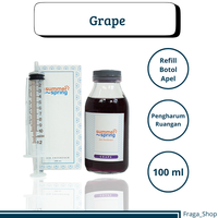 Gambar Pengharum Ruangan Refill Summerspring Botol Apel 100 ml Grape dari FragaShop25 Kota Bekasi 1 Tokopedia