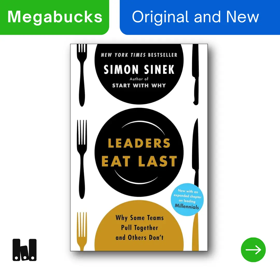 Buku Import Leaders Eat Last by Simon Sinek Original English