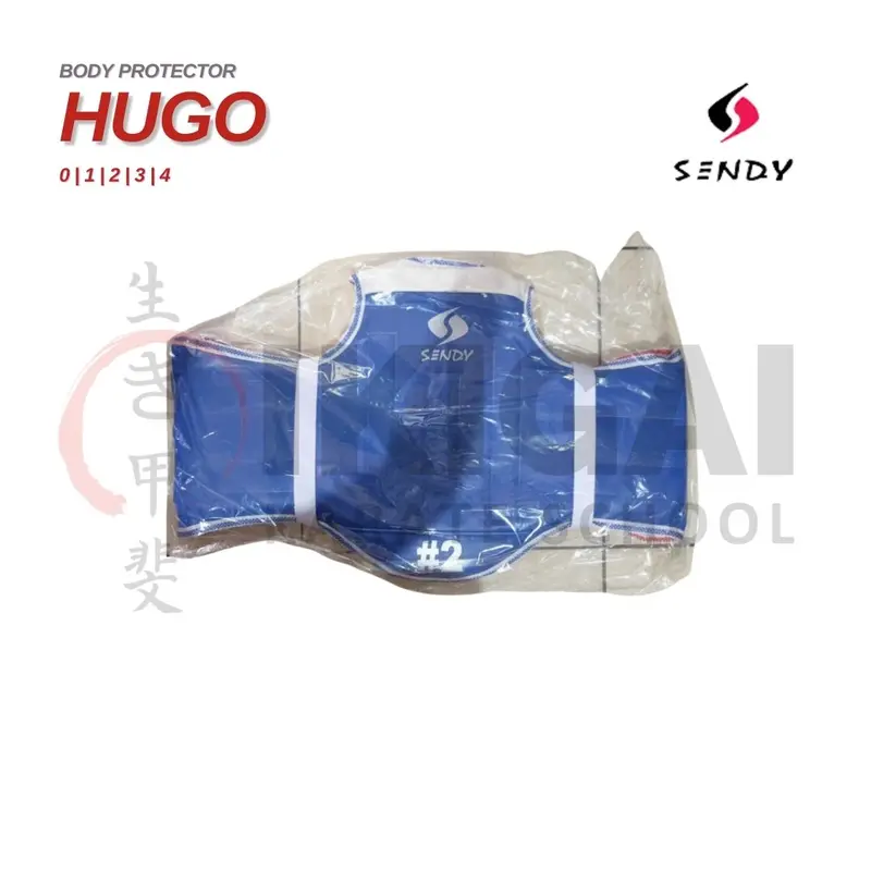SENDY HUGO BODY PROTECTOR Pelindung Badan Taekwondo Dua Sisi Bolak Balik 1