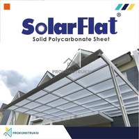 Gambar SolarFlat 6mm Atap Polycarbonate Solid 1 Lbr - Garansi Resmi 15 Tahun dari Alderon Polycarbonate Kota Tangerang Selatan 5 Tokopedia