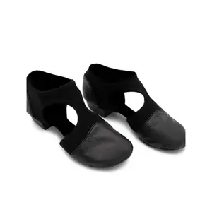 Capezio Pedini Femme Jazz Shoes - Black and Tan Color Option