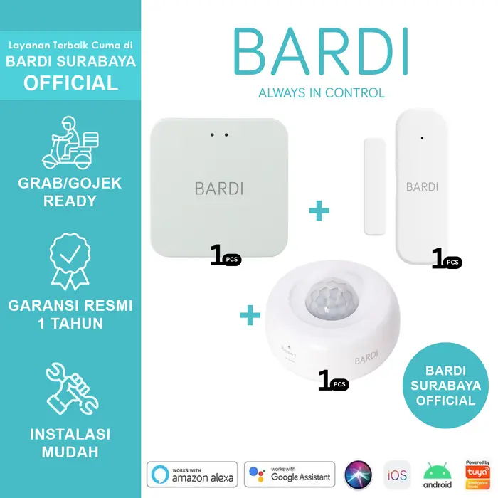 Gambar BARDI Smart Zigbee Door Sensor Window Sensor Door & Window Sensor Pintu Jendela - DoorSensor Only dari BARDI Surabaya Official Kota Surabaya 4 Tokopedia