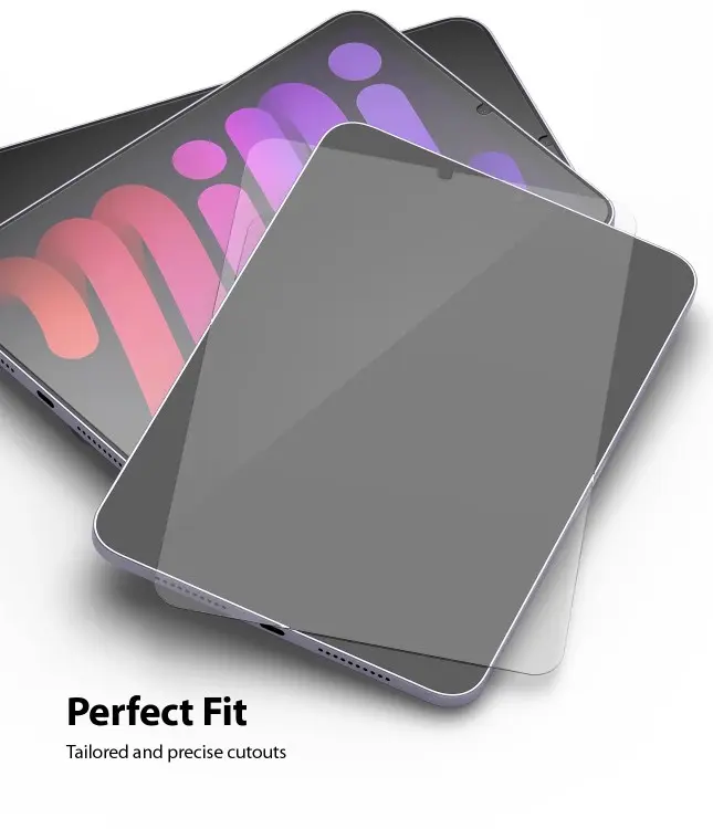 Tempered Glass iPad Mini 7 2024 Ringke ID Clear Screen Guard Protector Anti Gores Kaca Original New 2