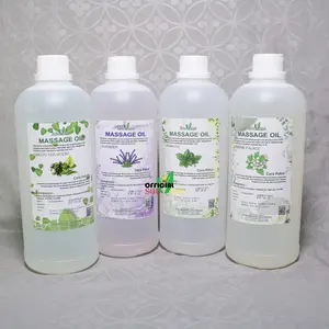 massage oil / minyak pijat EUCALYPTUS souvens aromatic 1 liter Melati Lavender Spa Almond