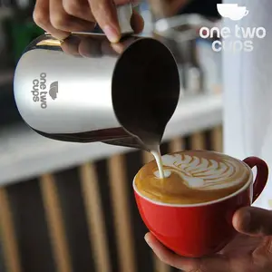 OneTwoCups Gelas Pitcher Kopi Espresso Latte Art - J068