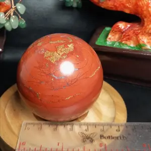 Natural Red Jasper Sphere (1)