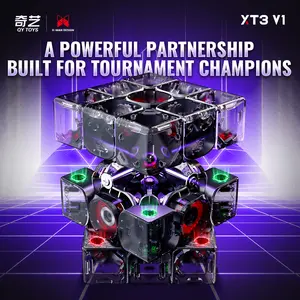 Magic Cube Magnetik QiYi 3x3 X-Man XT3 v1 Puzzle Kubus 3x3x3 XMD XT-3 V1 Stickerless Magnetic Core Flagship Frosted / Pioneer Maglev UV Coated