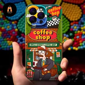 trendy uncle case for iphone 11 12 13 14 15 x xr xs 8 pro max Casing Retro Vintage Handphone