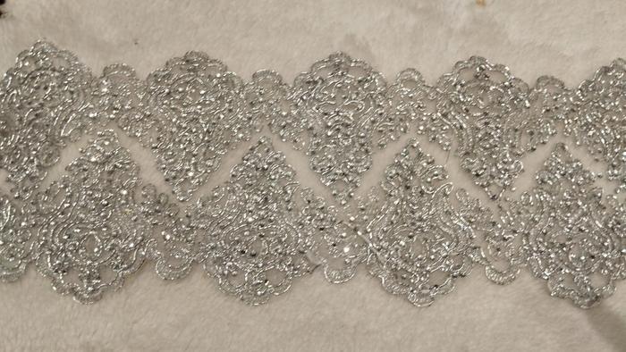 Gambar Torenda Renda India Gold / Meter - MLS.5096 - Silver dari Torenda Kota Administrasi Jakarta Pusat 4 Tokopedia