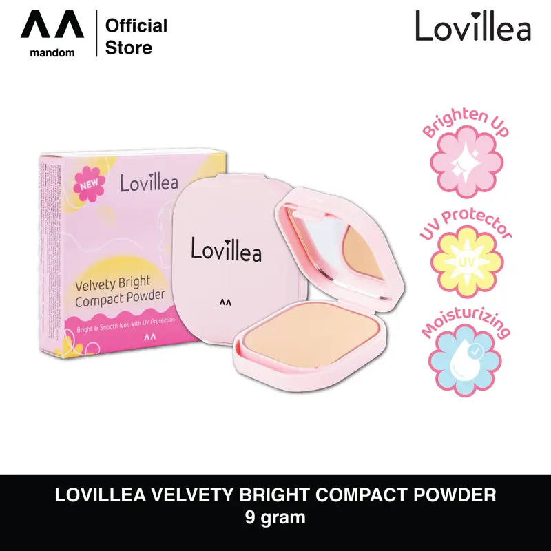 LOVILLEA Velvety Bright Compact Powder 9gr 0