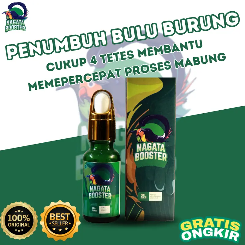 Nagata Booster - Sudah Terbukti Ampuh Atasi Masalah Bulu Burung Kucau