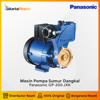 Gambar Panasonic Pompa Air Sumur Dangkal GP 200 JXK 200 Watt 9 Meter Hisap 21 Meter Dorong 45 Liter/Menit Inlet Outlet 1 Inch GP-200JXK dari Jakarta Piranti Kota Tangerang Selatan 1 Tokopedia
