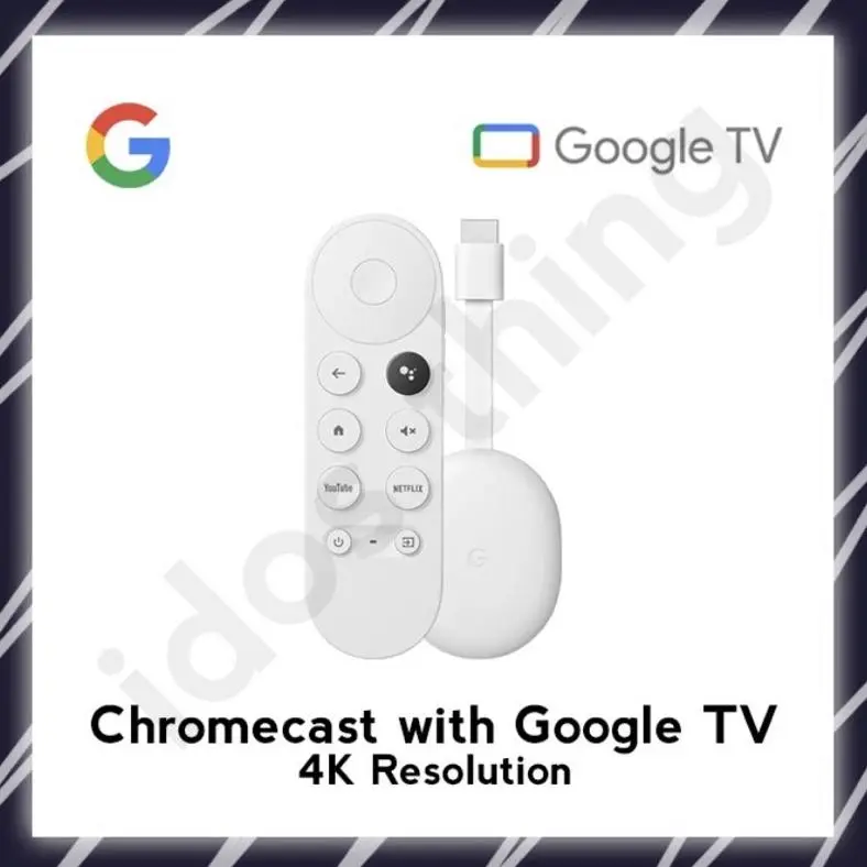 Google Chromecast with Google TV - Android TV Box HD / 4K 0