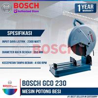 Gambar Bosch Mesin Potong Besi GCO 230 Cutting Off GCO230 14 Inch 2200 Watt Profesional 2300W 4100rpm 104dB 0601B560K1 dari Bosch Tools Authorized BTS Kab. Bogor 2 Tokopedia
