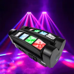 Lampu Sorot LED Lampu Gantung Disko Party Spider Spotlight RGBW Moving Head DMX512 40W