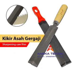 Kikir Gepeng Asah Gergaji Multifungsi / Alat Pengasah Mata Gergaji / Flat Sharpening Saw Files