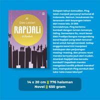 Gambar [Bentang] Buku Fiksi | Rapijali 3 - Dee Lestari dari Bentang Pustaka Official Kota Depok 3 Tokopedia