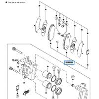 Gambar Kanvas Rem Turbo Mazda CX5 KF 2019 CX8 KG 2019 CX9 TC Brake Pad Set DEPAN dari Mazda Cipta Inovasi Kab. Tangerang 3 Tokopedia