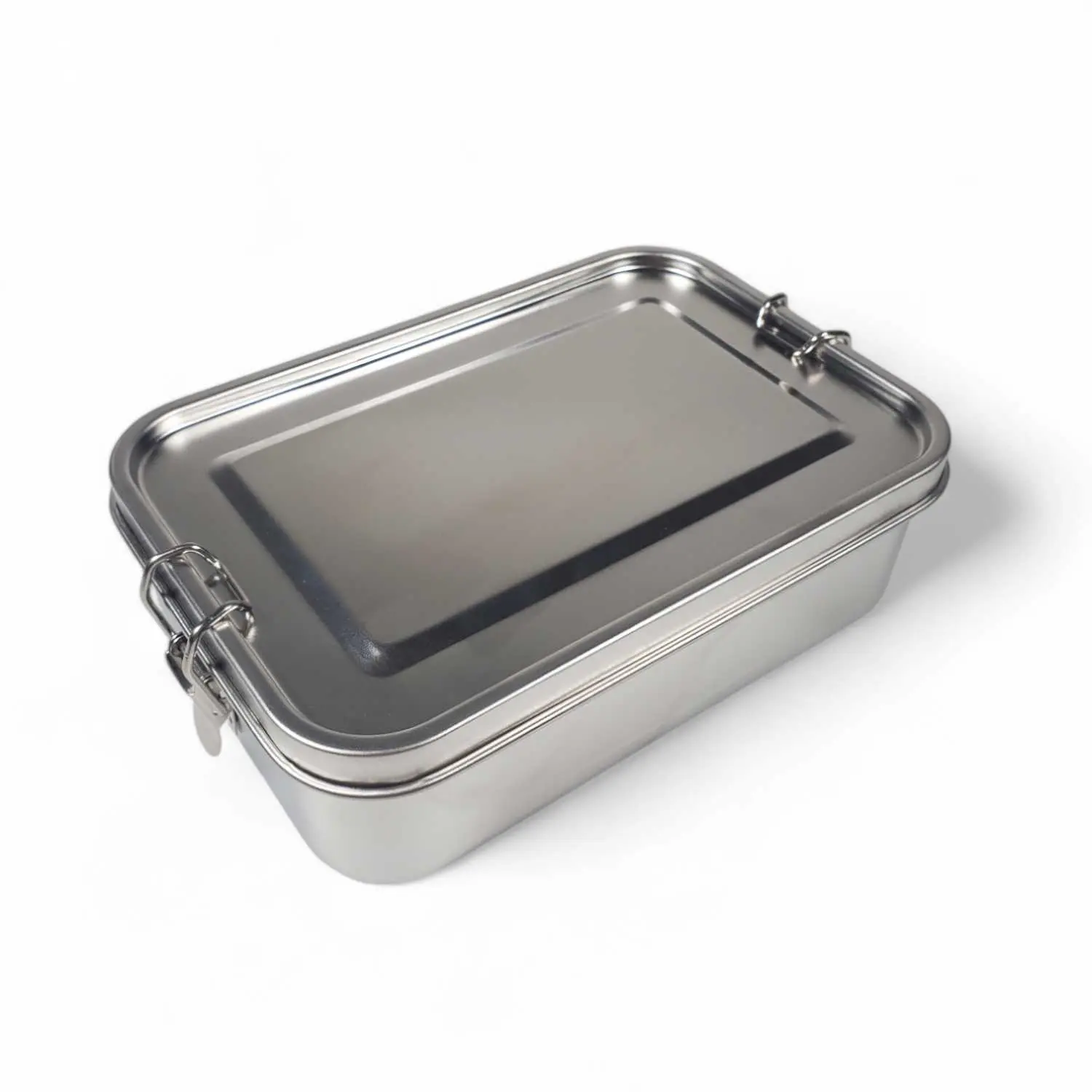Kotak Makan Lunch Box Stainless Steel 2 Grid Adjustable 1400ml - UP-14