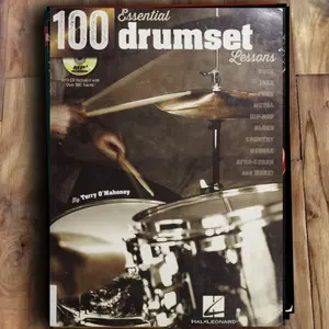 Buku Notasi - 100 Essential Drumset Lesson