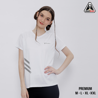 Gambar BPP SALA CEWE Baju Olahraga Wanita Premium Dewasa Kaos Badminton Cewe Jersey Running Cewek Polos - CSWCEWEWINS-SIL, M dari Dongasport Kota Tangerang Selatan 3 Tokopedia