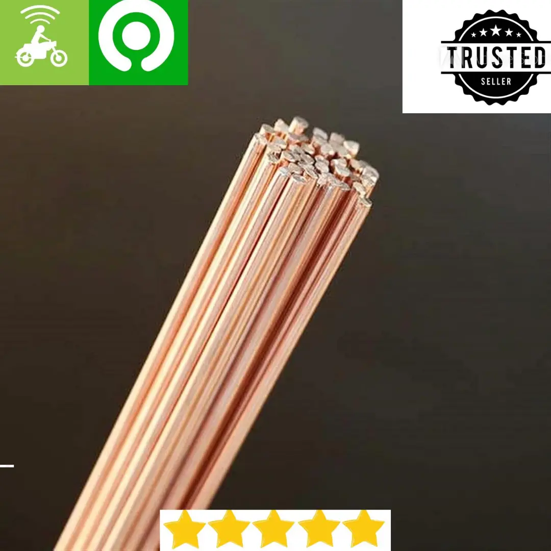 Kawat Las Pipa Tembaga 1,5mm COPPER Welding Wire Small 50cm Kuningan ORIGINAL
