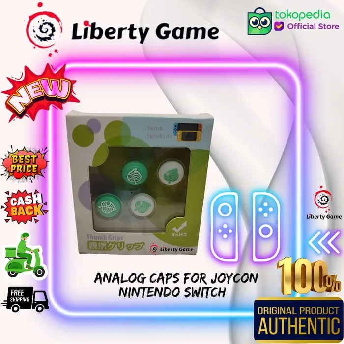 Gambar RoHS Analog Caps / Thumb Grips / Karet Pelindung Animal Crosing for Joycon Joy Con Nintendo Switch - AC 1  dari Liberty Game Store Kota Administrasi Jakarta Utara 3 Tokopedia