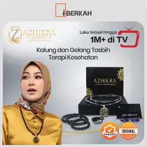 AZHIKRA Kalung Kesehatan Terapi dan Tasbih - Melancarkan Peredaran Darah 100% Original Korea