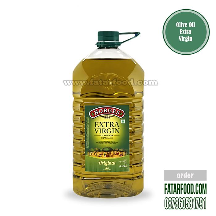 Gambar OLIVE OIL EXTRA VIRGIN (MINYAK ZAITUN) 5 LTR (Borges Brand) dari fatarfood online shop Kota Denpasar Tokopedia