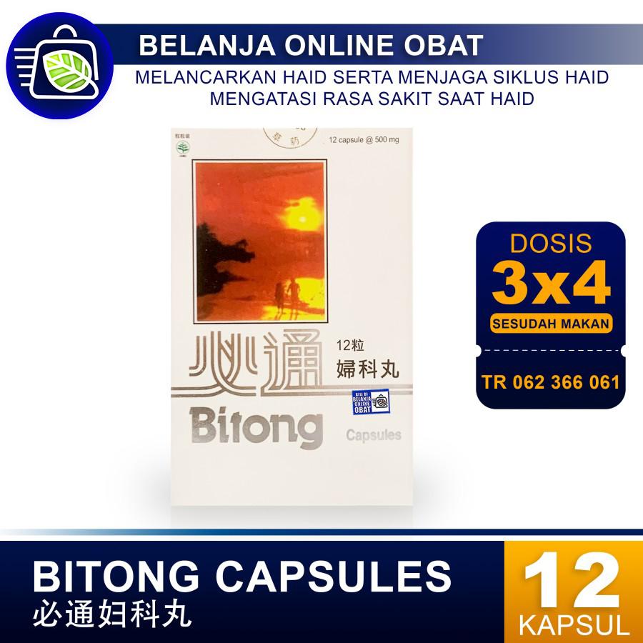 BITONG CAPSULES // Obat lancar haid