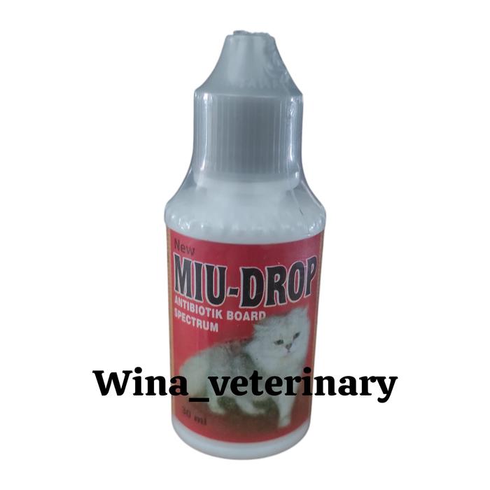 Gambar MIU drops 30 ml - Antibiotik Untuk Kucing dan Anjing dari Wina Pet and Poultry Kota Semarang Tokopedia