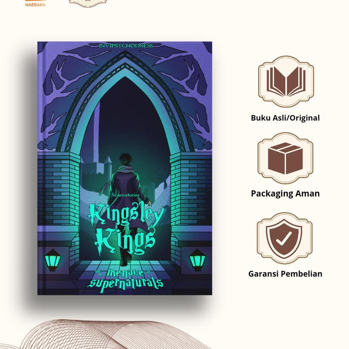 Gambar Novel Kingsley King and the Menace of Supranaturals dari Haebara Publisher Kota Administrasi Jakarta Timur Tokopedia