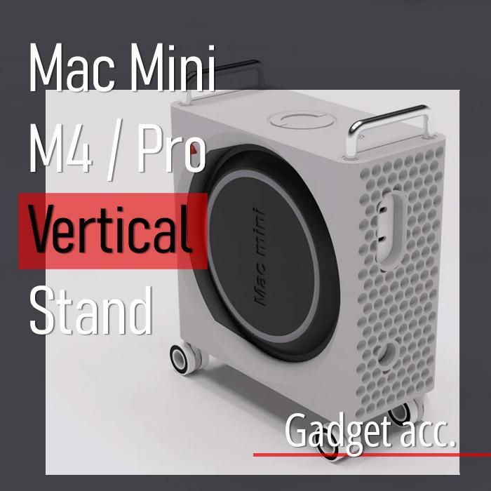 Casing Apple MAC Mini M4 PRO Dock Vertical Base Stand 2024 Dudukan ...