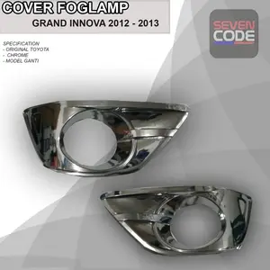 COVER FOGLAMP GRAND INNOVA 2012 - 2013 ORIGINAL CHROME / GARNISH FOGLAMP GRAND INNOVA 2012